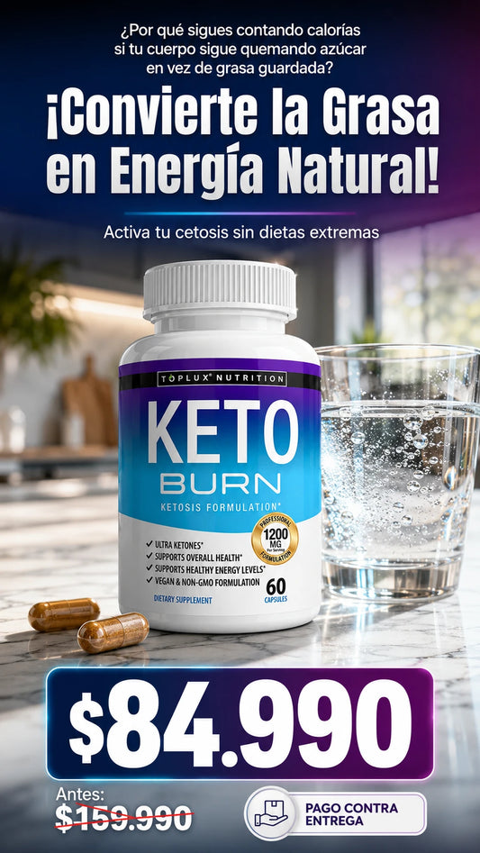 Toplux Nutrition Keto Burn 1200mg Ultra Advanced Ketogenic Formula